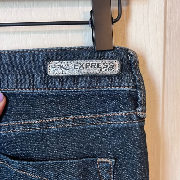 Express Boot Cut Low Rise Denim Jeans 0R - Picture 3 of 7